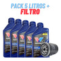 Aceite 20w-50 Semi Sintetico Valvoline Pack 5lts + Filtro DODGE Pick-Up