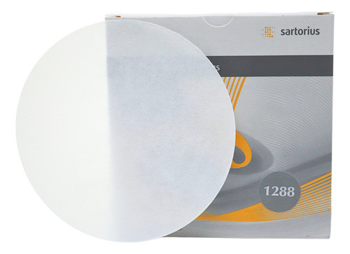 Papel Filtro Sartorius 1288 Whatman 4 Pk/100 150 Mm