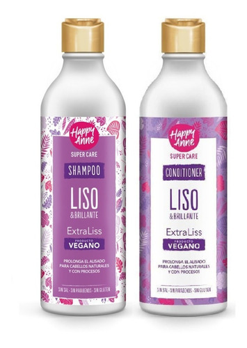 Shampo+acondi Happy Anne Liso - mL a $53