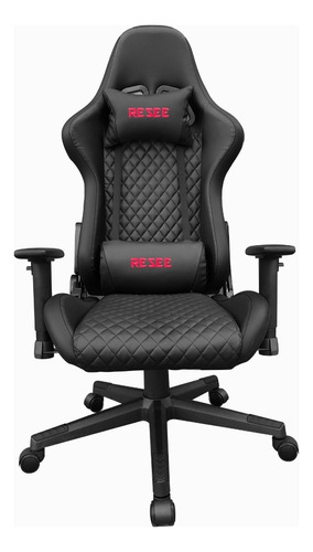 Silla De Escritorio Resee R1 Gamer Ergonómica  Negra