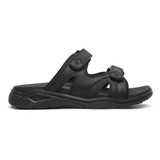 Sandalia Flexi Para Hombre Estilo 411003 Negro