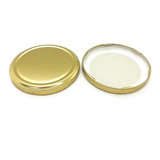 50 Tapas Blancas Axial 82 Mm Para Frasco Estrella