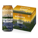 Cerveza Patagonia Bohemian Pilsener Rubia Lata 473 ml 6 U