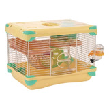 Jaula Plastica Hamster Land Amarillo Rueda Ejercicios Sunny