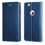 Funda Para iPhone 6/6s Plus - Azul Con Tarjetero