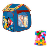 Barraca Infantil Tenda Casa Mickey Com Bolinhas Zippy Toys