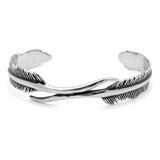 Bracelete Pulseira De Pulso Penas De Aço 316l Nórdico Viking