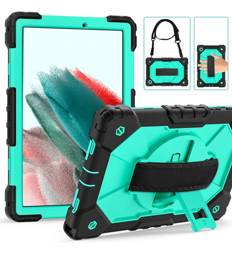 Funda Con Correa De Mano Para Samsung Galaxy Tab A8 10 5 202