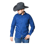 Camisa Lisa Rodeo Carte Corte Vaquero Hombre