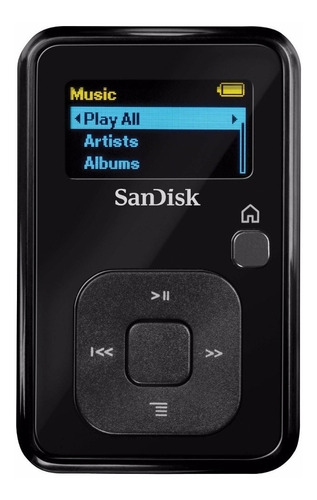 Mp3 Sandisk Sansa Clip+ Black (4 Gb) Digital Media Player