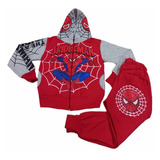 Conjunto Buzo Y Polerón Spiderman Niño 