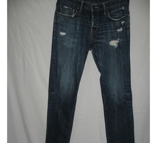 Jeans Abercrombie &fitch, W32l34, Usado, 