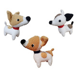 Perro Jack Russell Amigurumis Muñeco En Crochet