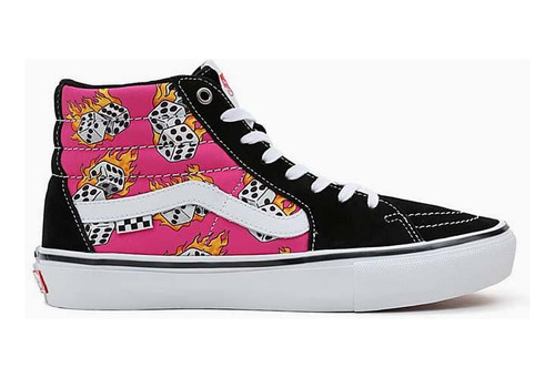 Vans Sk8-hi Fucsia Fedora Fleming Dice