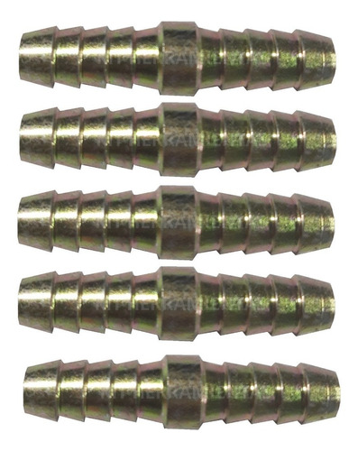 Oferta 5 Uniones Para Manguera De Aire Diametro 8mm Gomeria 