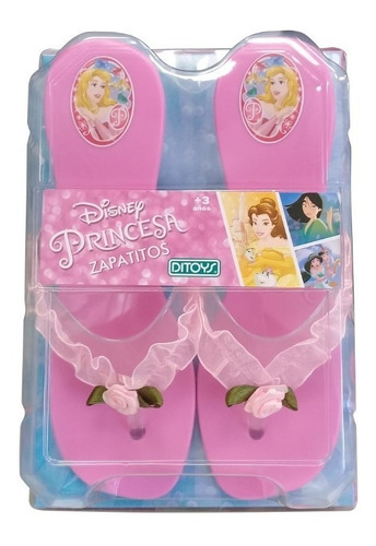 Zapatitos Ditoys Princesa Disney 4 Modelos 1606