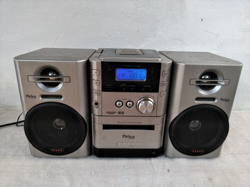 Micro System 3em1 Cassete Rádio Cd Player Philco Msp200 4153