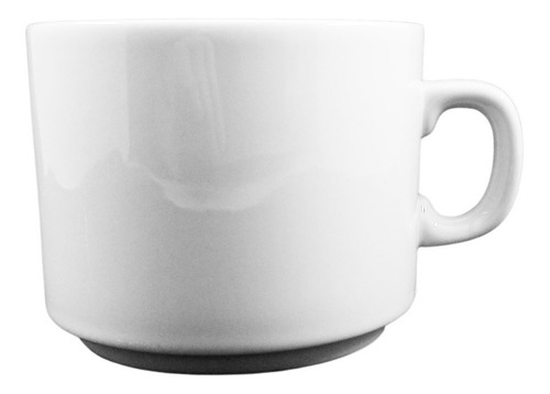 Taza Desayuno 250ml Tsuji Linea Recta 450 Porcelana X1 Uni.