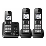 Panasonic Kx-tg163k Dect 6.0 3 Teléfono Fijo (renovado...