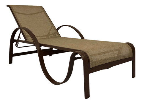 Chaise Espreguiçadeira Cadeira Tomar Sol Tela Sling Piscina