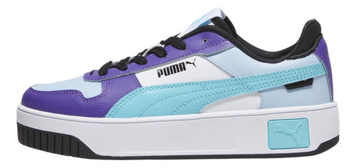 Tenis Puma Carina Street Junior Original Piel Urbano