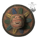 Artesanía Prehispánica De Barro Cabeza Quetzalcoatl