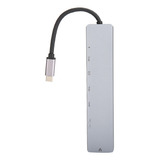 Interfaz Tipo C 8 En 1 Para Hub Usb 3.0 Hdmi Rj45 Ethernet M