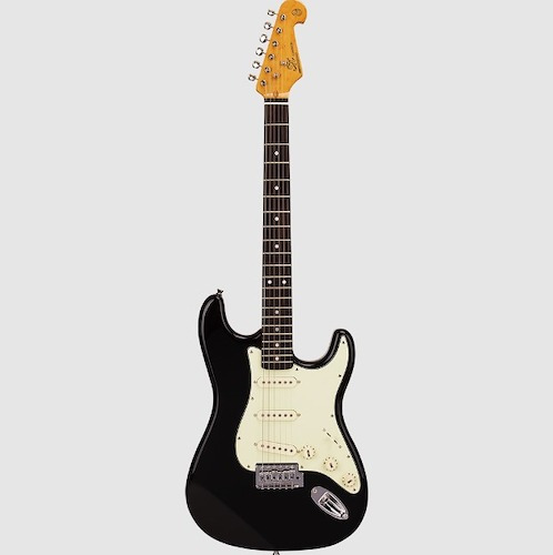 Guitarra Electrica Sx Strato Bk Vintage Series Musicapilar