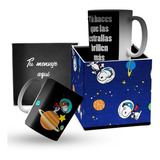 Taza Mágica Snoopy Universo Regalos Para Cumpleaños Con Caja