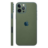 Skin Vinil Autoadherible Verde Militar iPhone 12 Pro Max