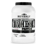 Proteína 100% Whey Beverly 1 Kg 26 Servicios Sabor Fresa