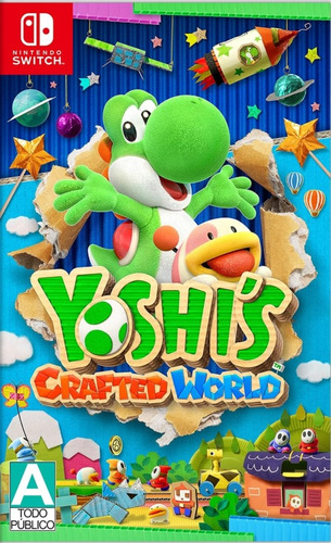 Juego Yoshi's Crafted World - Nintendo Switch(solo Cartucho)
