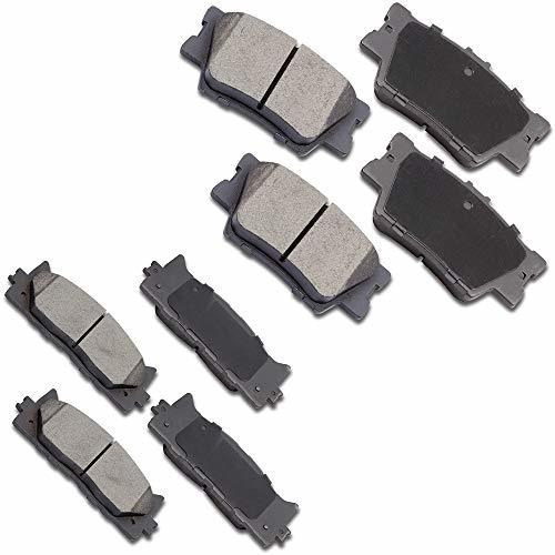 Pastillas De Frenos - Octpy Ceramic Brake Pads Front Rear Di