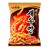 Botana Coreana Snack Salada Sabor A Camaron Picante 75g