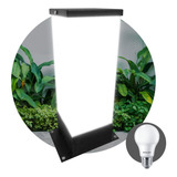 Farol Lampara Piso Sendero Exterior Jardin G300 + Foco