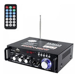 Miniamplificador Bluetooth Etlephe 298a, 300 Wx2,