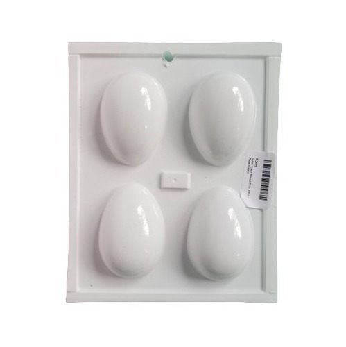 Set X 3 Moldes Simples Lisos Huevos De Pascua  - La Botica