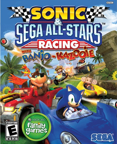 Sonic Sega All Stars Racing Xbox 360