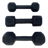 Kit Gym Pesas Mancuernas Unidad 2 , 3 , 3.5 Kilos Fitness  