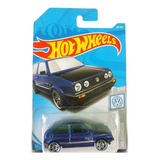 Hot Wheels Volkswagen Golf Mk2 Hatchback Azul 68/250 