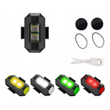 Luz Led Recargable Auto Moto Bici Drones Diferentes Colores