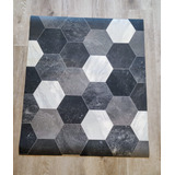 Alfombra Vinilica Lavable Hexagono 1 X 0.85 Keops3008