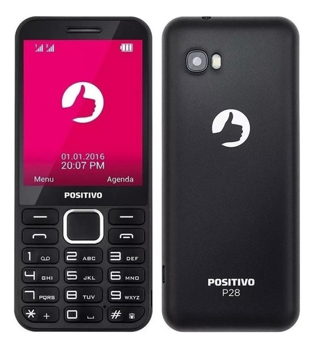 Celular Simples Ideal Para Idoso P28 Letras Números Grandes