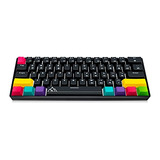 Ascend One: Teclado Mecánico Al 60%, Luces Rgb, A Prueba De