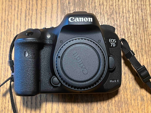  Canon Eos 7d Mark Ii Dslr Color  Negro