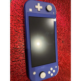 Vendo Nintendo Switch Lite Azul. Caja Cargador Impecable!!