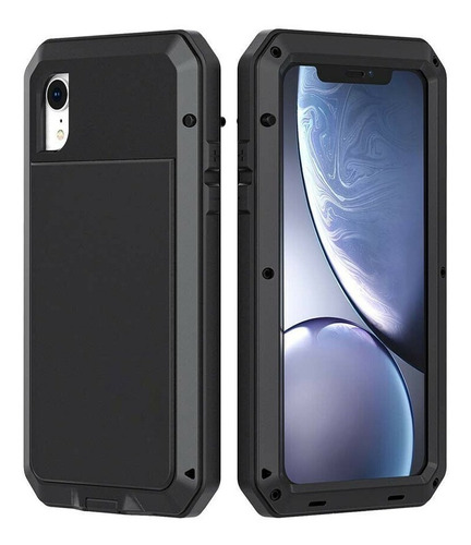 Capa Case P/ iPhone 11 Pro Armadura Metal Tank Parafusada