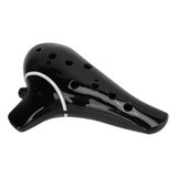 Instrumento De Sopro Portátil Ocarina Ac Alto C Key De 12 Fu