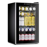 Mini Refrigerador Nevera Para Bebidas Digital Luz 