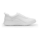 Zapatos Casuales Oxford Mujer Blanco Piel Flexi 102015 Gnv®